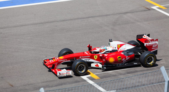 Formel 1 Rennen und Live Sports Events mit INFINITI SPORTS