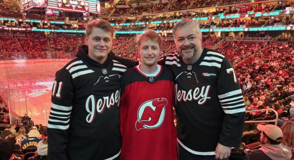 NHL Reise zu Jonas Siegenthaler und den New Jersey Devils